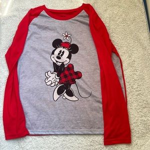 Disney intimate ling sleeve pj top